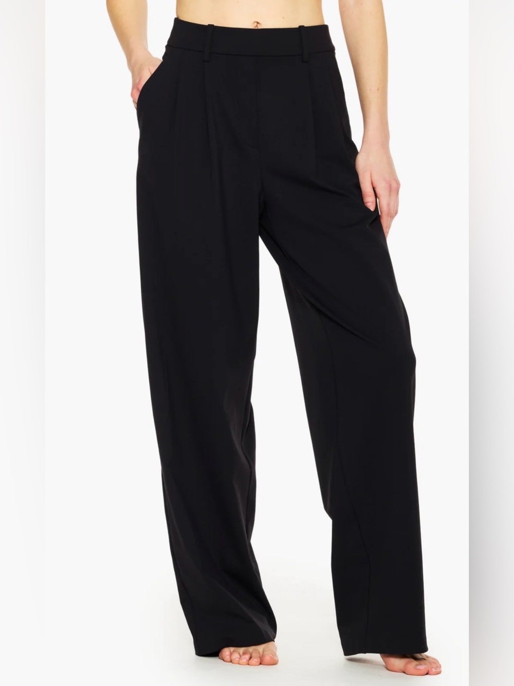 Lululemon Daydrift High-Rise Wide-Leg Trouser in black